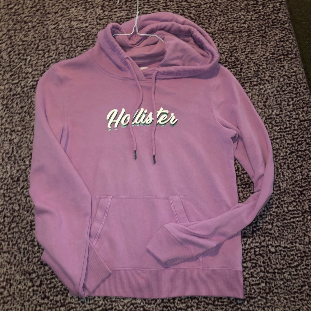 Hollister Hoodie Purple Small